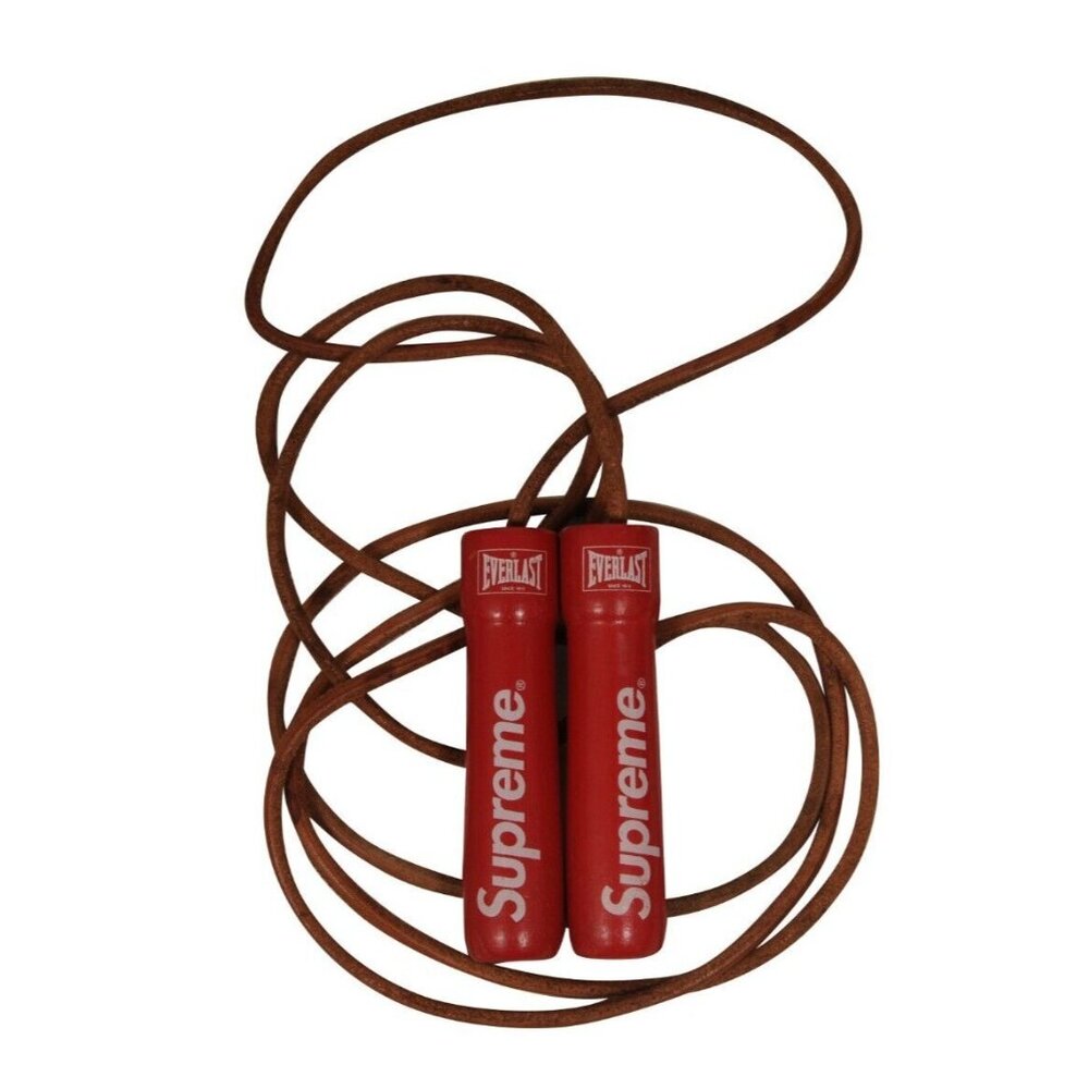 Supreme Everlast Red White Logo Jump Rope 2014 Collectable Active Wear